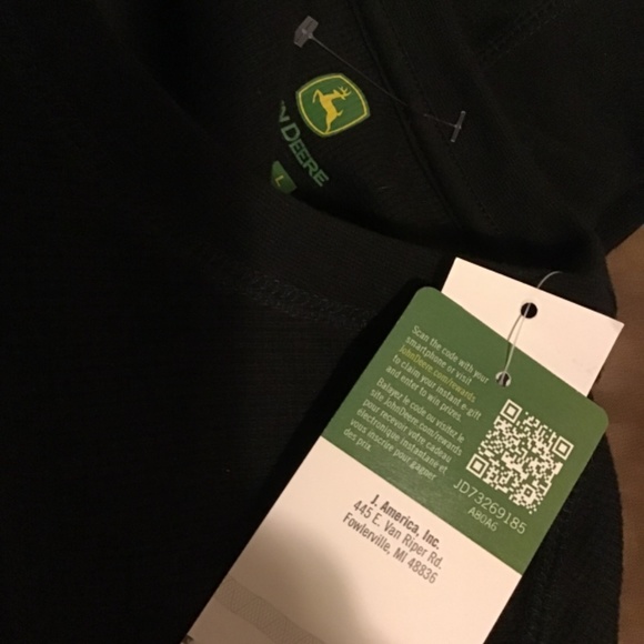 🔥🔥NWT JOHN DEERE, THERMAL LONG SLEEVE SHIRT, GORGEOUS, SEE PHOTOS , LARGE - Picture 3 of 3